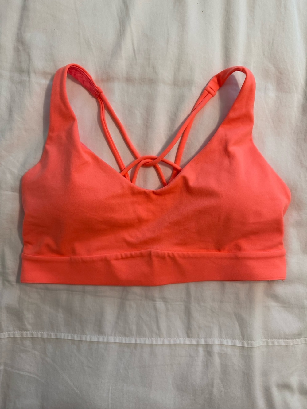 Athleta Coral Strappy Sports Bralette